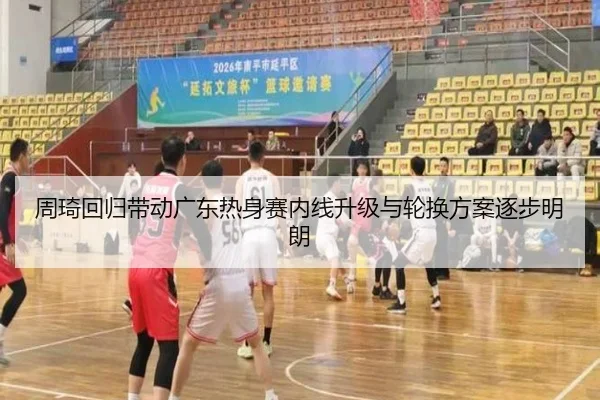 周琦回归带动广东热身赛内线升级与轮换方案逐步明朗（FBSPORTS）